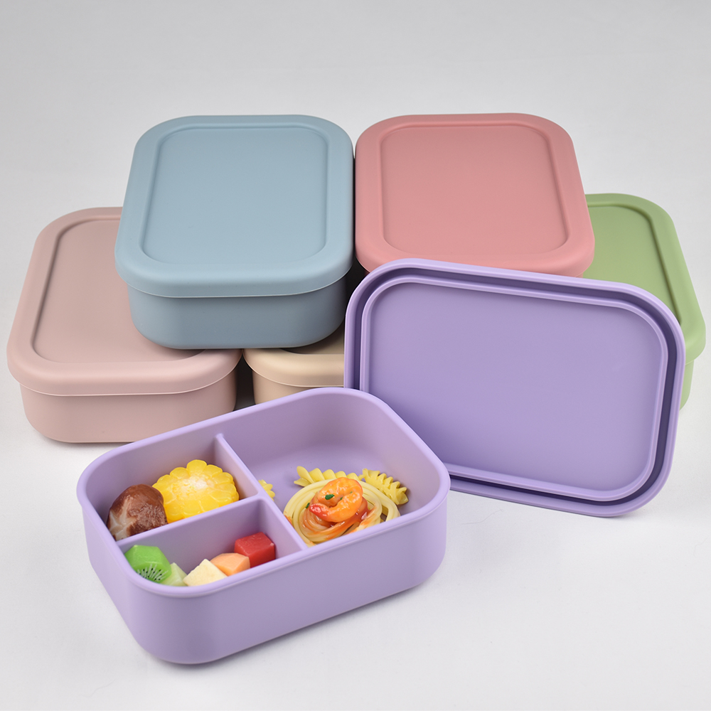 Baby Food Hero - Lancheira bento de silicone de qualidade
