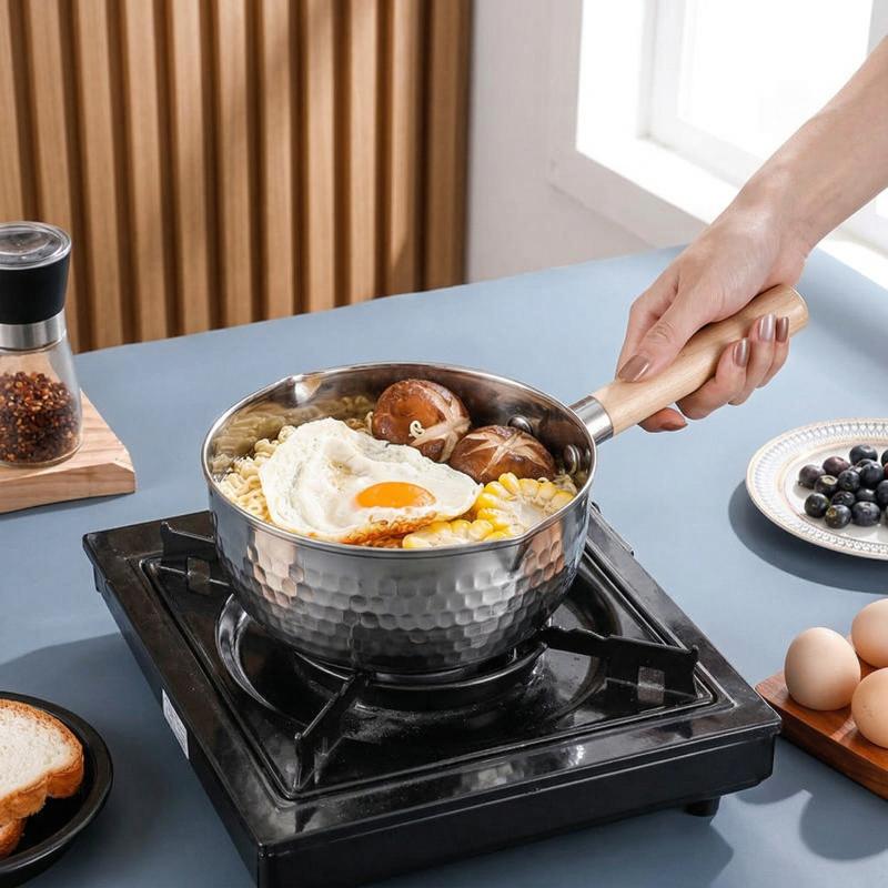 Baby Kitchen Food - Panela de Leite Antiaderente de Aço