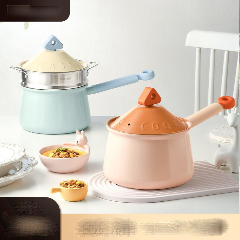 Baby Food Instant - Pote de leite antiaderente de cerâmica