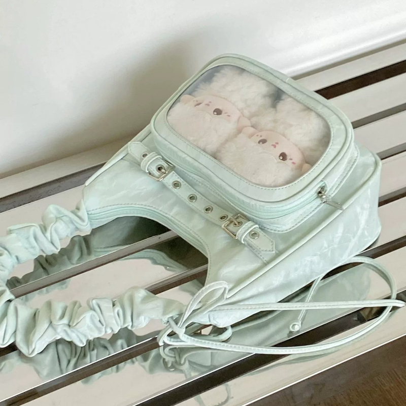 Baby Food Intake - Bolsa Japonesa Lta Plissada Pequena Quadrada