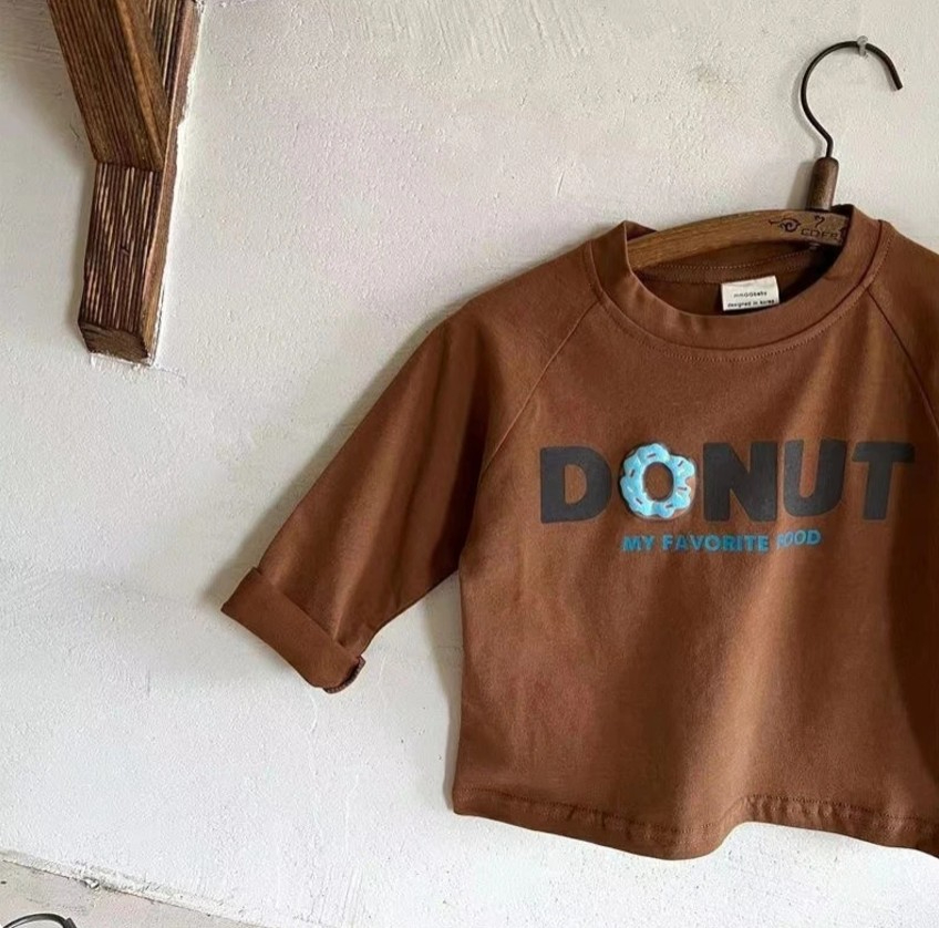 Baby Food Intake - Camiseta de manga comprida para crianças