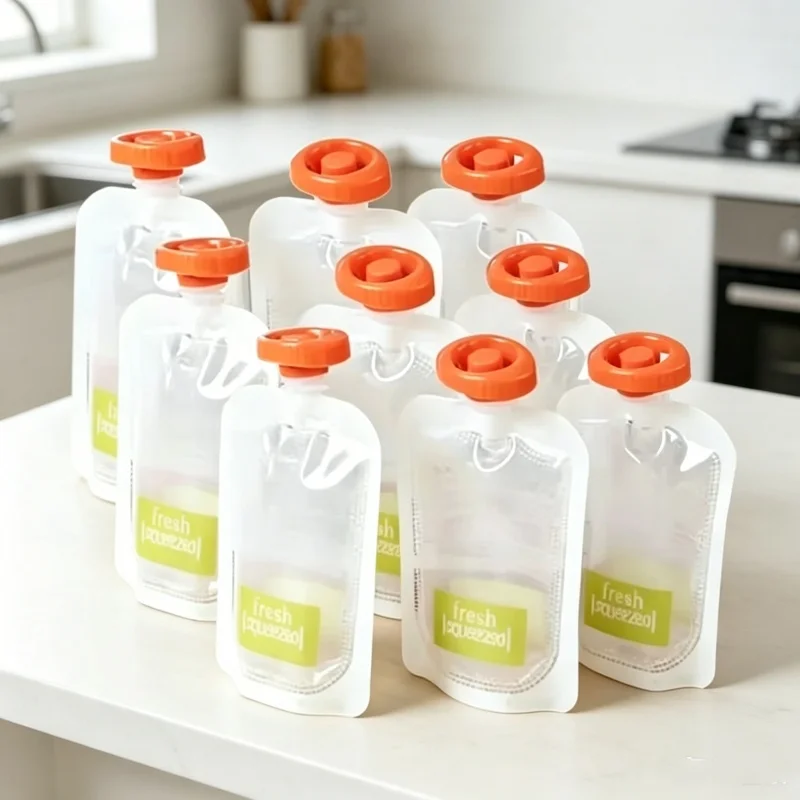 Baby Food Hero - Sacos de Alimentação Orgânicos para Bebês