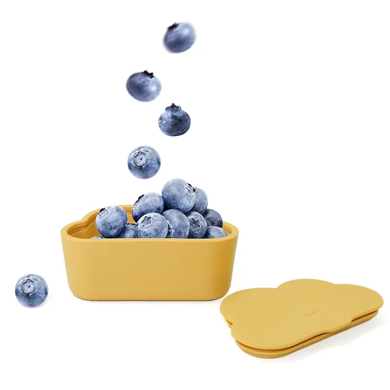 Baby Food Hero - Caixa de lanche de silicone para