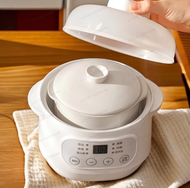 Baby Food Maker Baby Safe - Panela Elétrica de Cerâmica para Papinha