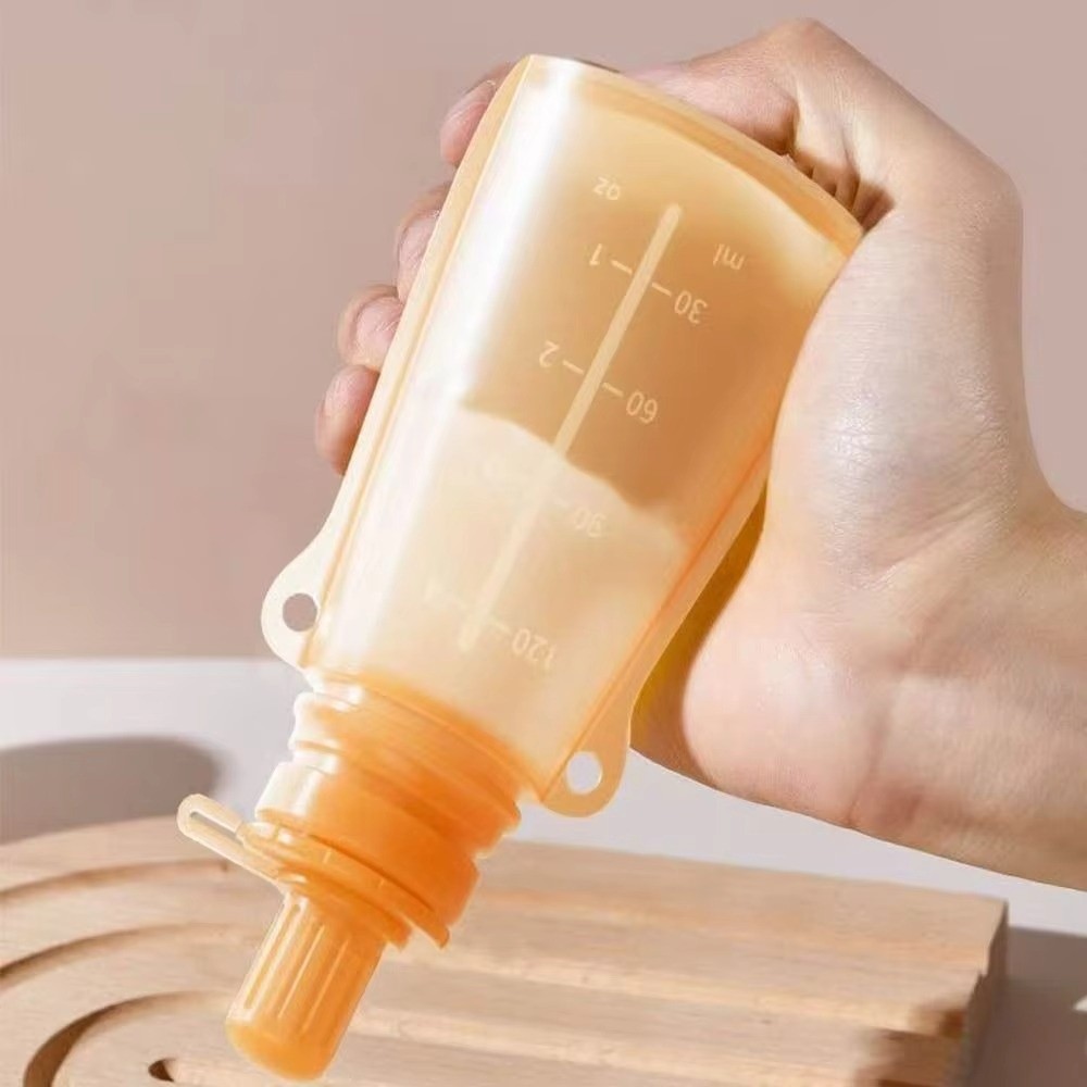 Baby Food Pouches Reusable - Saco de Armazenamento de Leite de