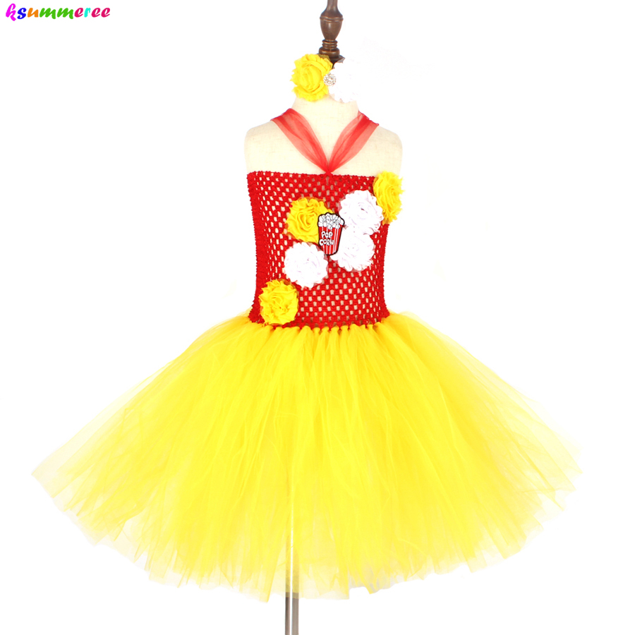 Baby Food Intake - Vestido Tutu de Pipoca Chique para