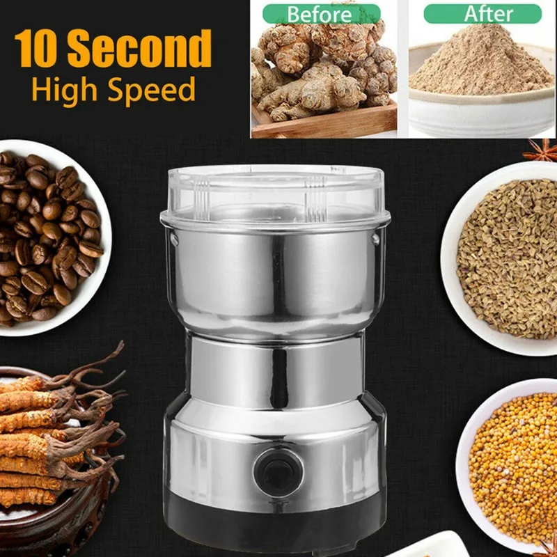 Baby Kitchen Food - Moedor Elétrico 110V-220V para Café, Cereais,