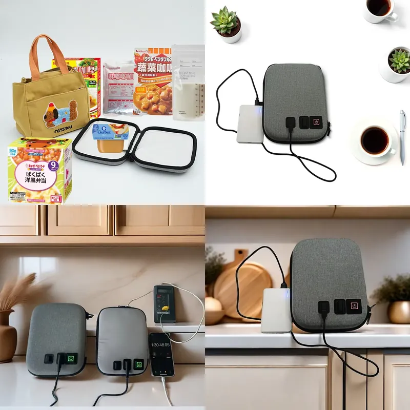 Baby Food Pouches Reusable - 【CHIMU HOME】 Aquecedor de Purê de
