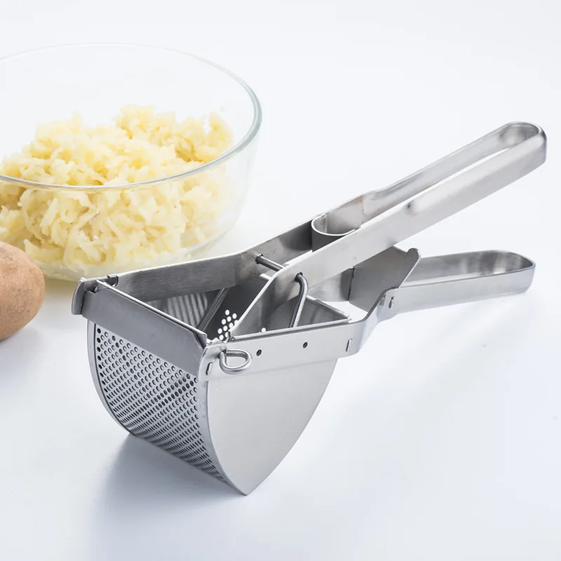 Baby Food Masher - Aço inoxidável Potato Ricer para Baby