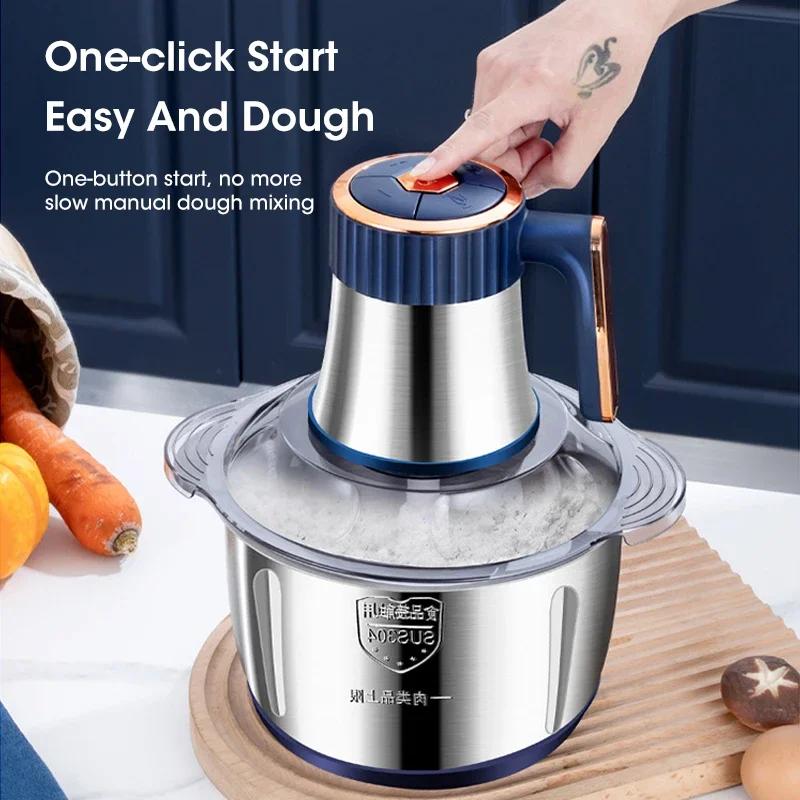 Baby Food Masher - Moedores de Carne Elétricos de 5L