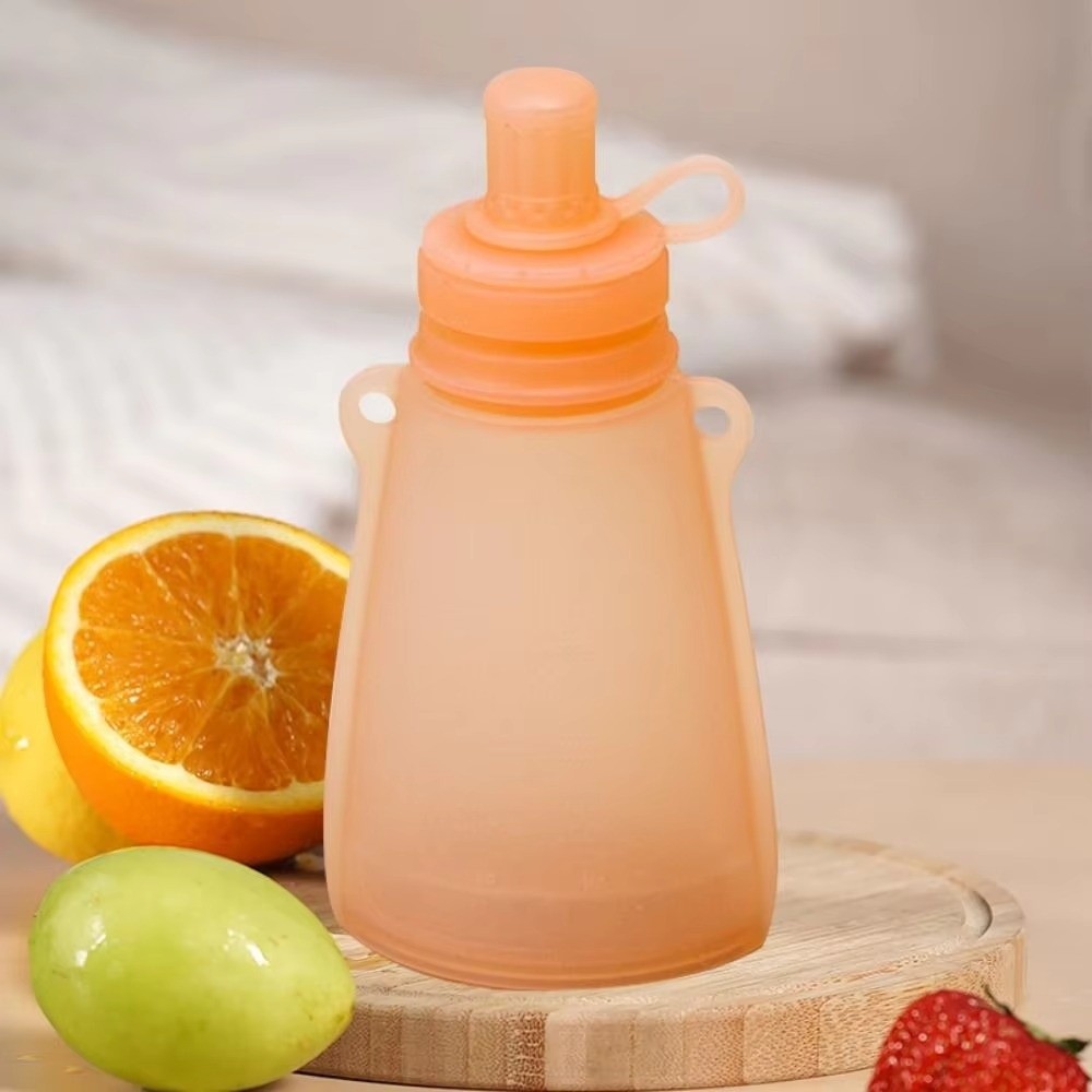 Baby Food Pouches Reusable - Saco de Alimentos Livre de BPA,