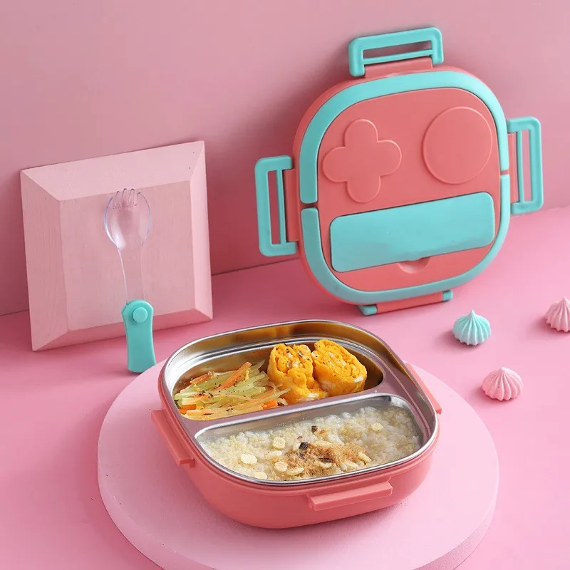 Baby Food Hero - Bento caixa outing talheres 304 portátil