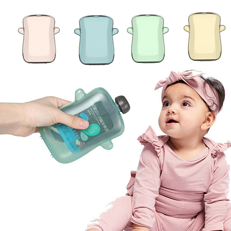 Baby Food Pouches Reusable - Recipiente reutilizável auto-alimentação do bebê, suporte