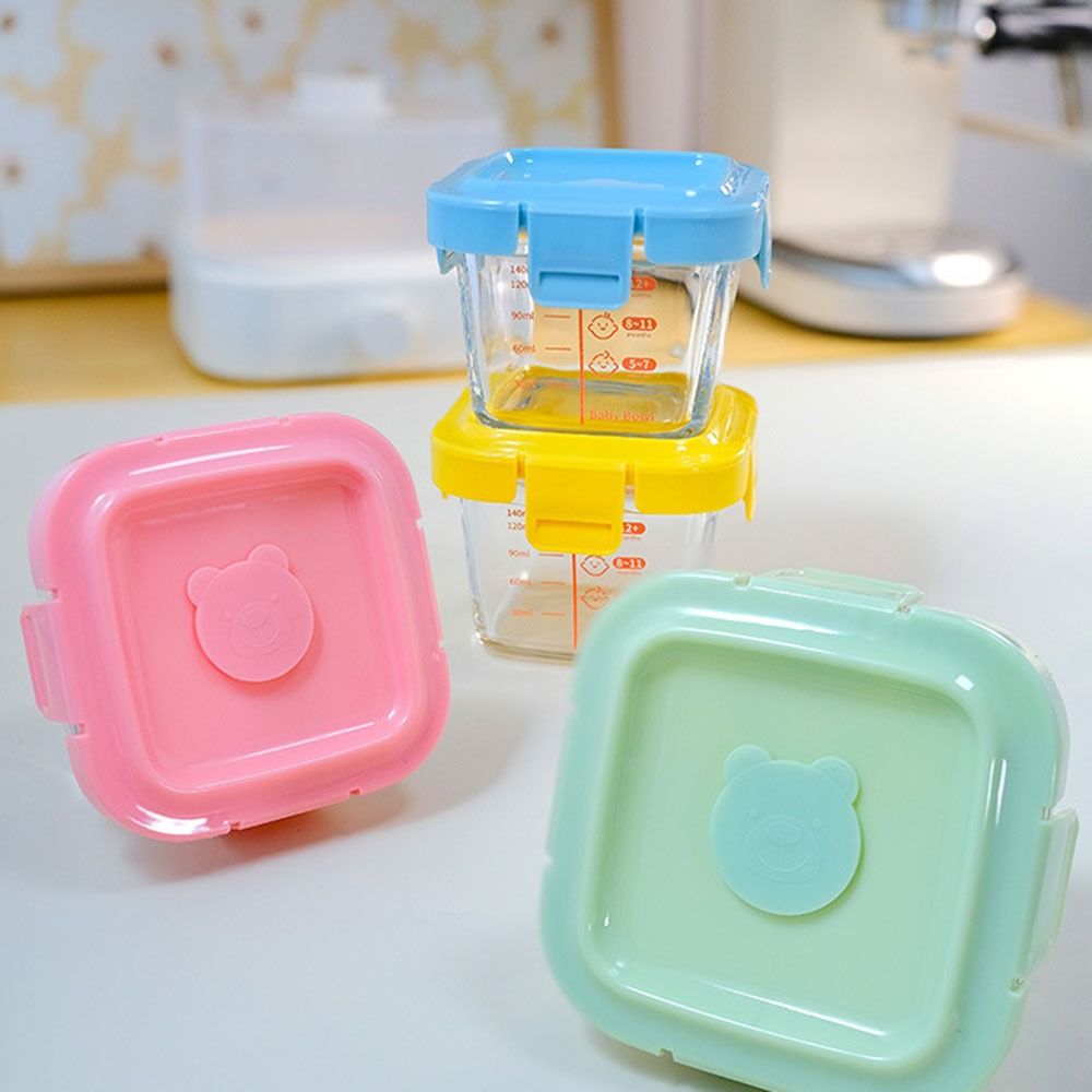 Nova Caixa de Armazenamento de - Baby Food Containers Glass avaliação e preço