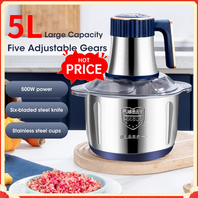 Moedor de Carne Elétrico de 5L - Baby Food Masher avaliação e preço