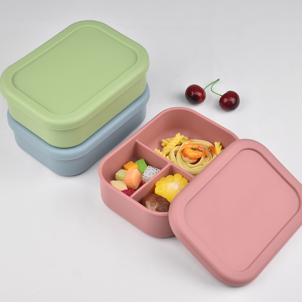 Lancheira bento de silicone de - Baby Food Hero avaliação e preço