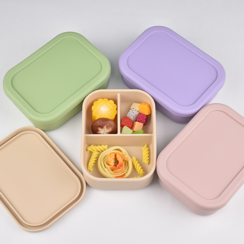 Lancheira bento de silicone de - Baby Food Hero avaliação e preço