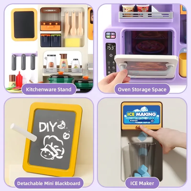 Conjunto de Cozinha de Brinque - Baby Kitchen Food avaliação e preço