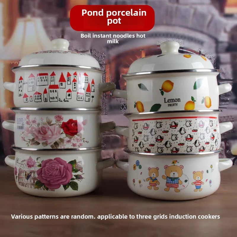 Pote esmaltado para suplemento - Baby Food Instant avaliação e preço
