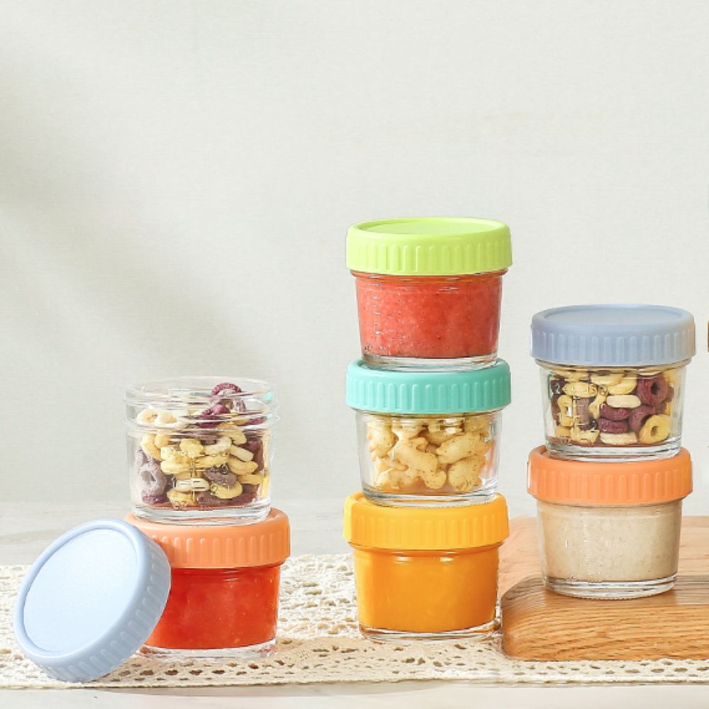 Frasco de vidro para comida de - Baby Food Containers Glass avaliação e preço