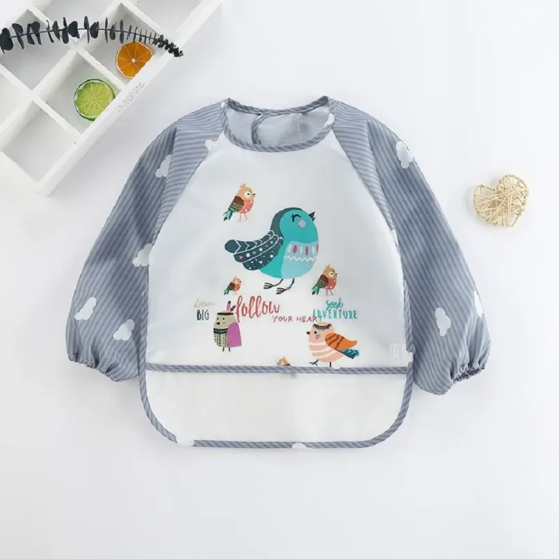 1/2 Peças Babador de Manga Lon - Bib Long Sleeve avaliação e preço