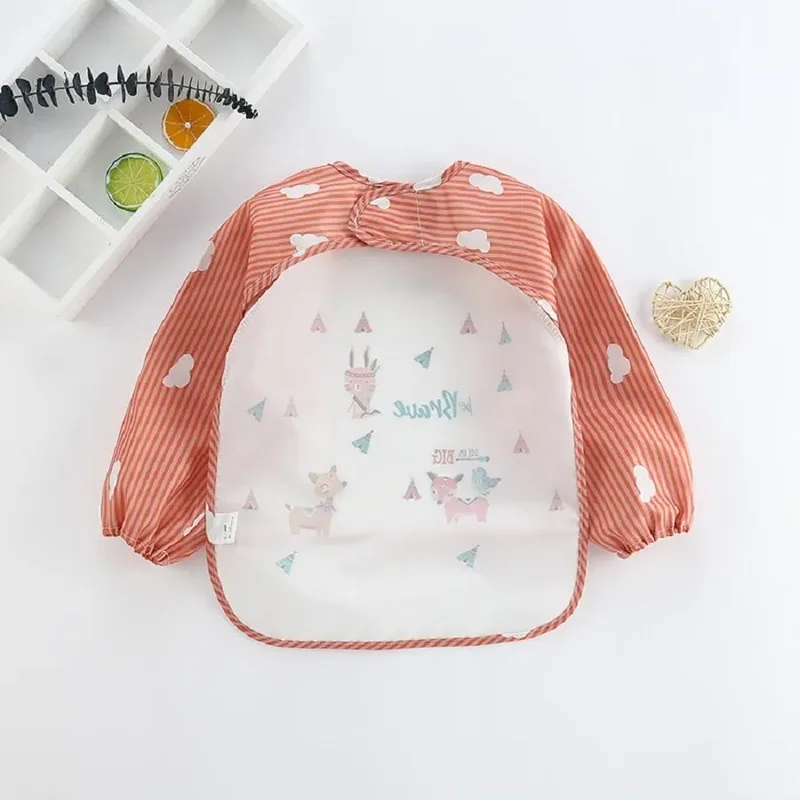 1/2 Peças Babador de Manga Lon - Bib Long Sleeve avaliação e preço