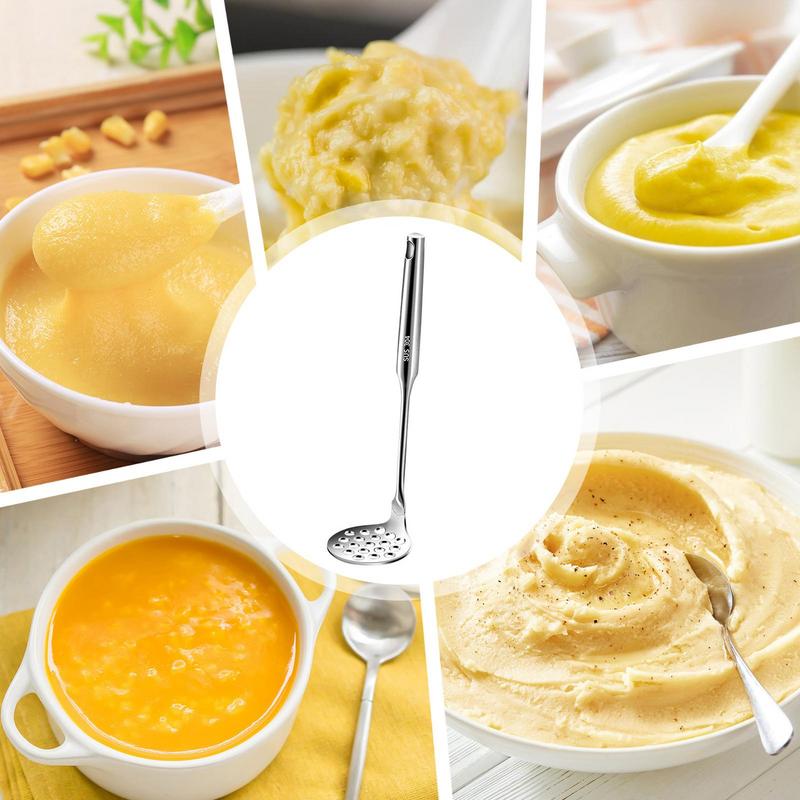Triturador de batata em aço in - Baby Food Masher avaliação e preço