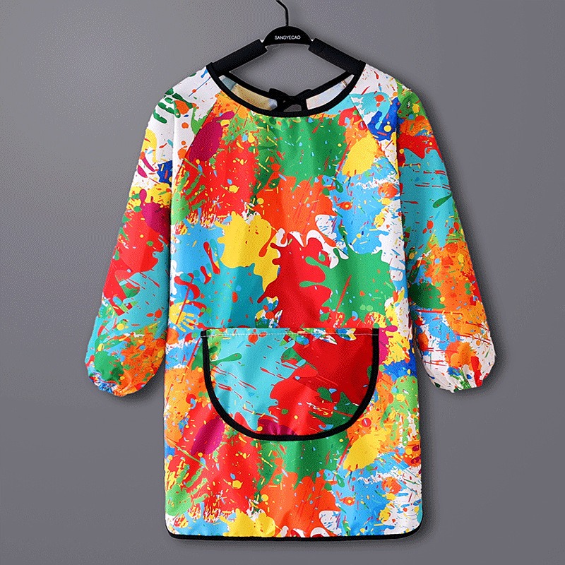 Avental de Arte Impermeável pa - Bib Long Sleeve avaliação e preço