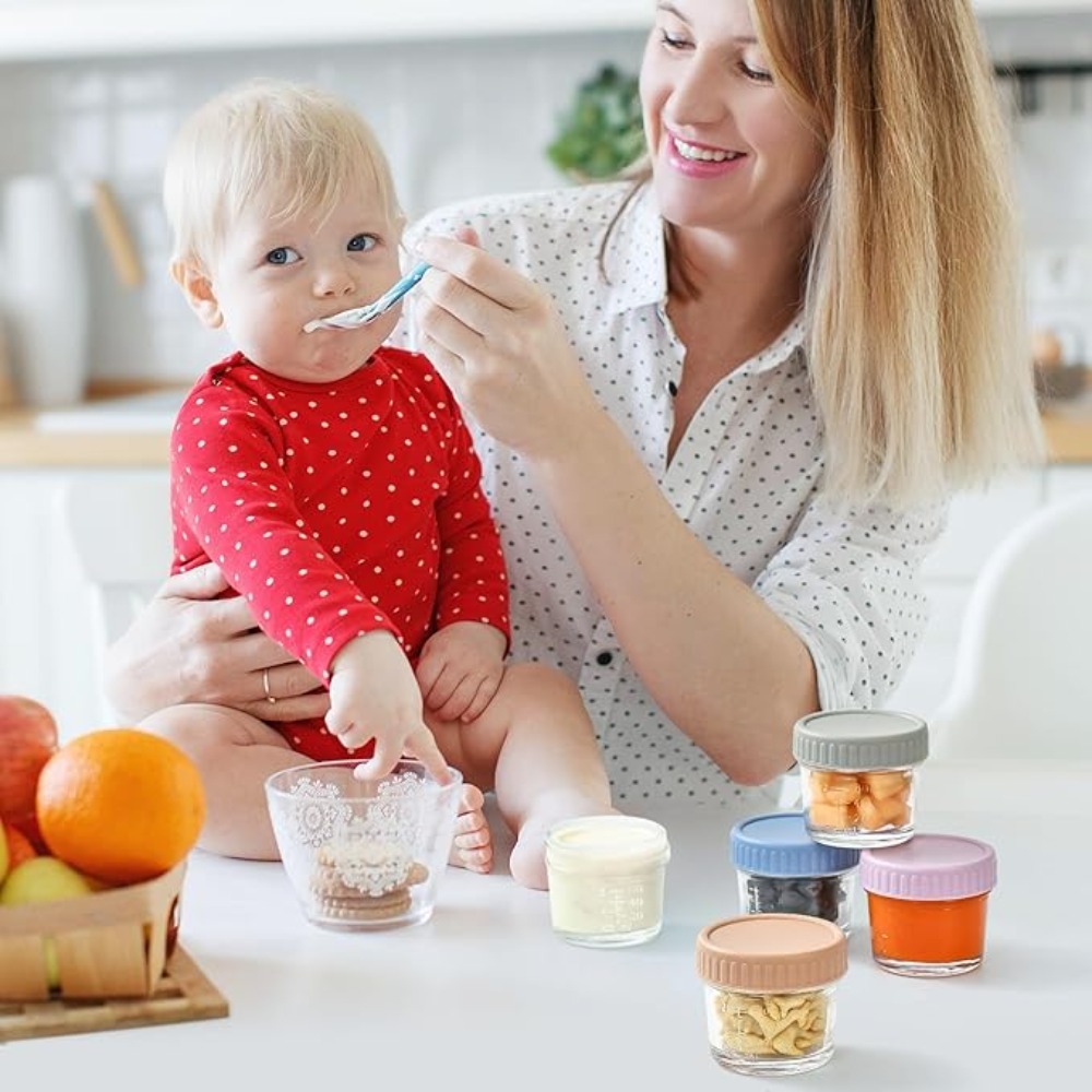 Frasco de vidro para comida de - Baby Food Containers Glass avaliação e preço