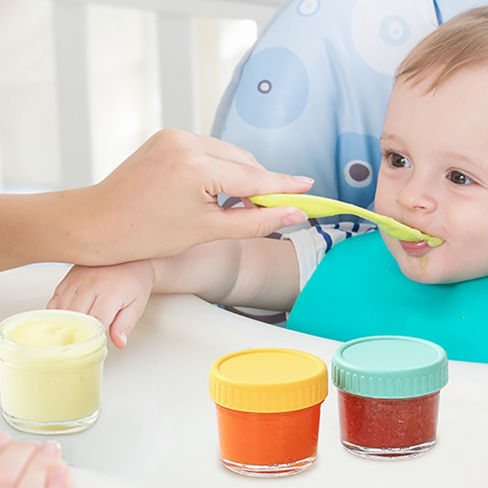 Jarra de vidro para comida de  - Baby Food Containers Glass avaliação e preço