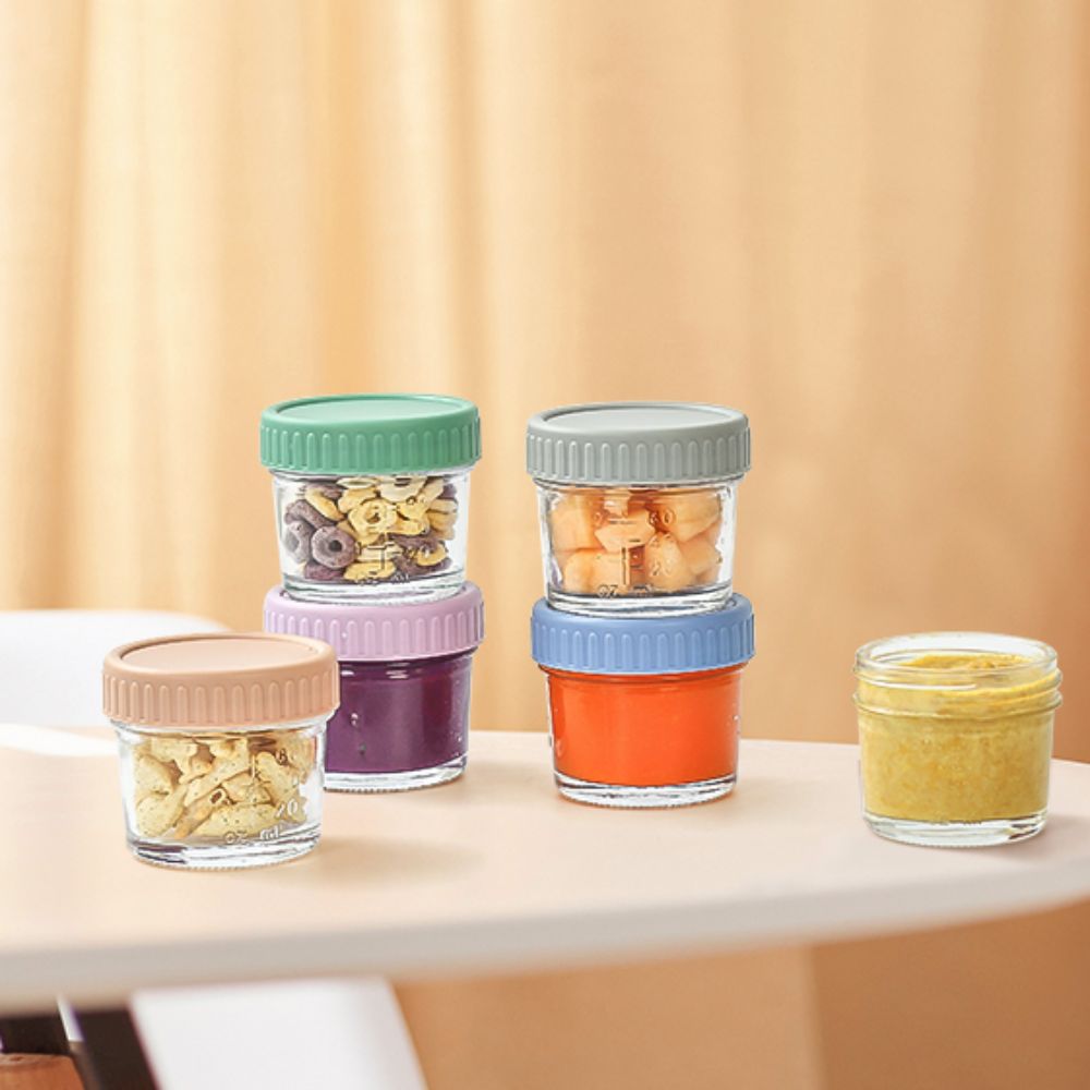 Jarra de vidro para comida de  - Baby Food Containers Glass avaliação e preço