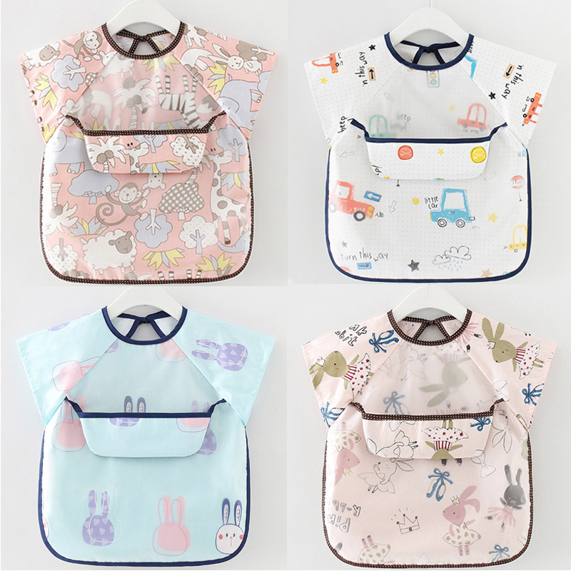 Bebê da criança manga longa ca - Bib Long Sleeve avaliação e preço