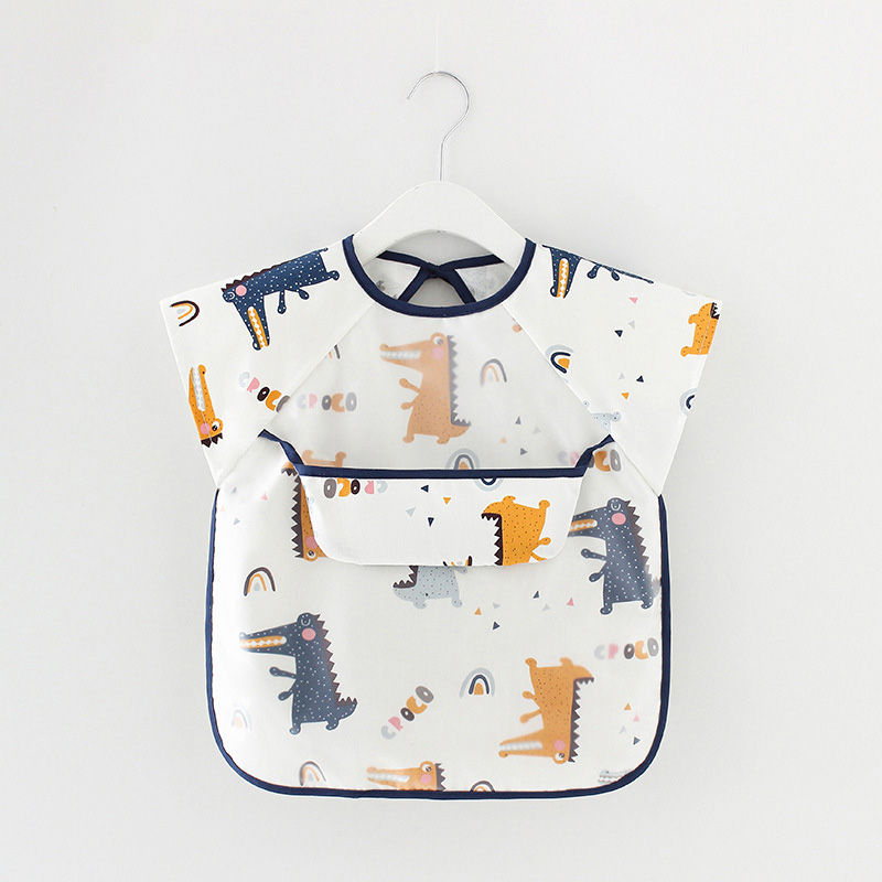 Bebê da criança manga longa ca - Bib Long Sleeve avaliação e preço