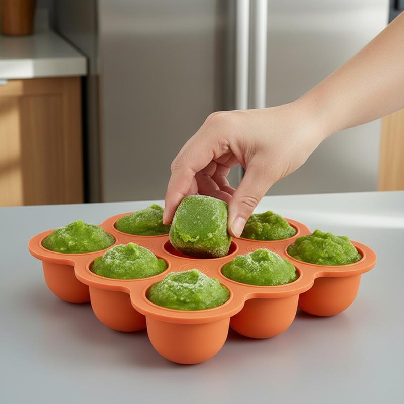 Recipiente de Silicone para Co - Baby Food Hero avaliação e preço