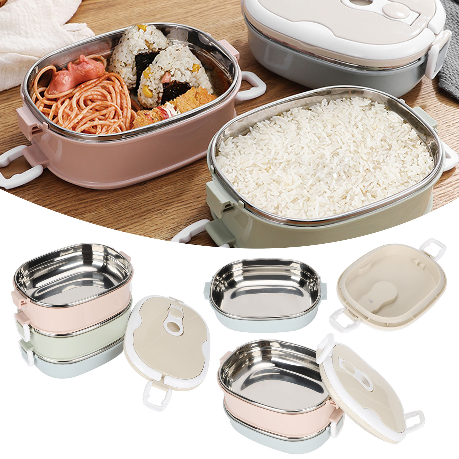 Lancheira portátil de aço inox - Baby Kitchen Food avaliação e preço