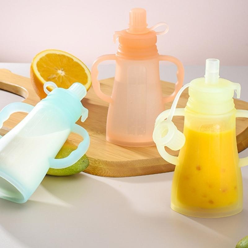 Portátil à prova de vazamento  - Baby Food Pouches Reusable avaliação e preço