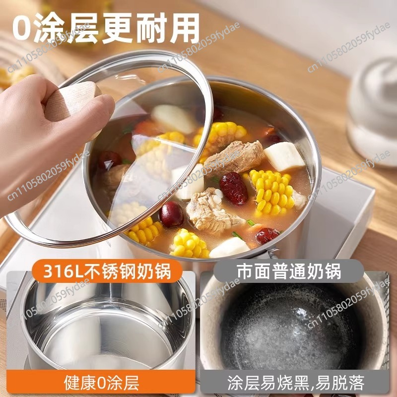 Panela de Leite em Aço Inoxidá - Baby Food Instant avaliação e preço