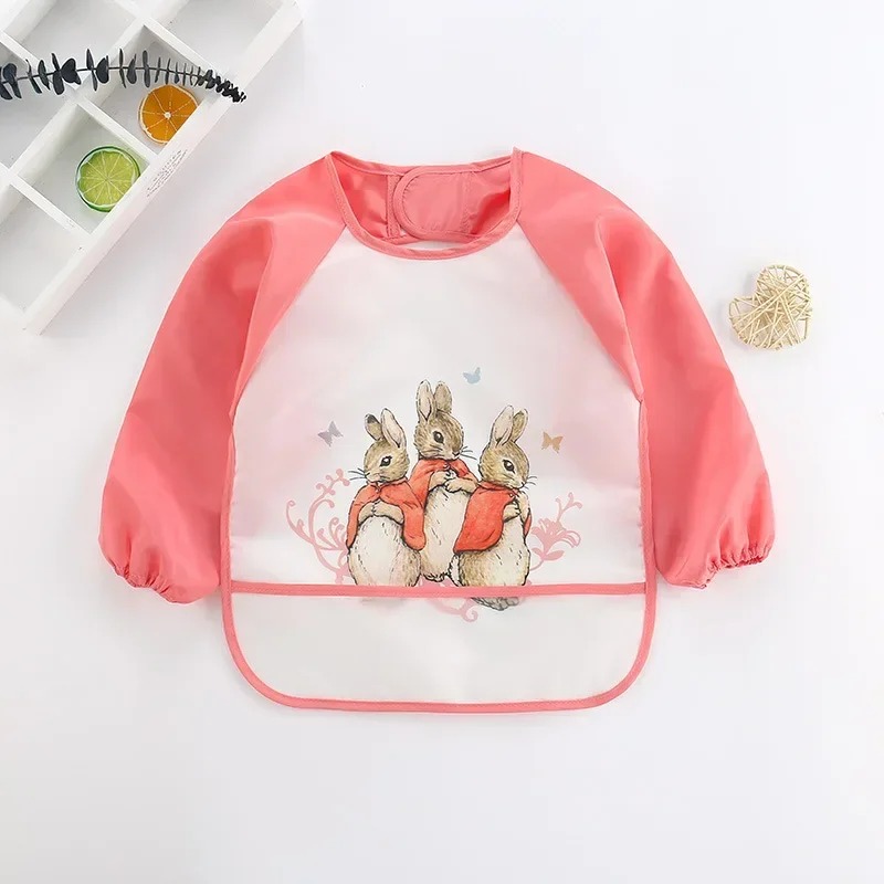 Babador Impermeável Macio para - Bib Long Sleeve avaliação e preço