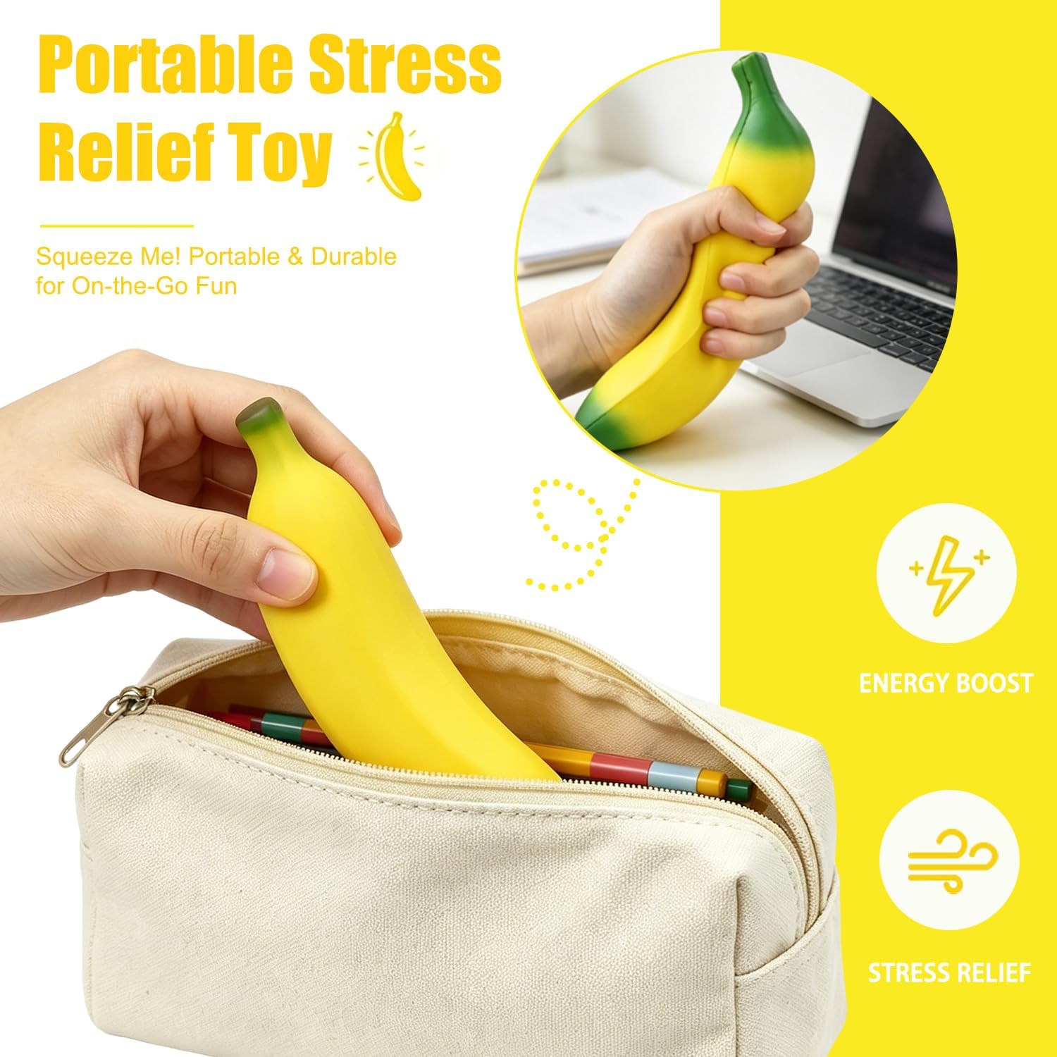 1~4 Peças de Banana Simulada E - Baby Food Banana avaliação e preço
