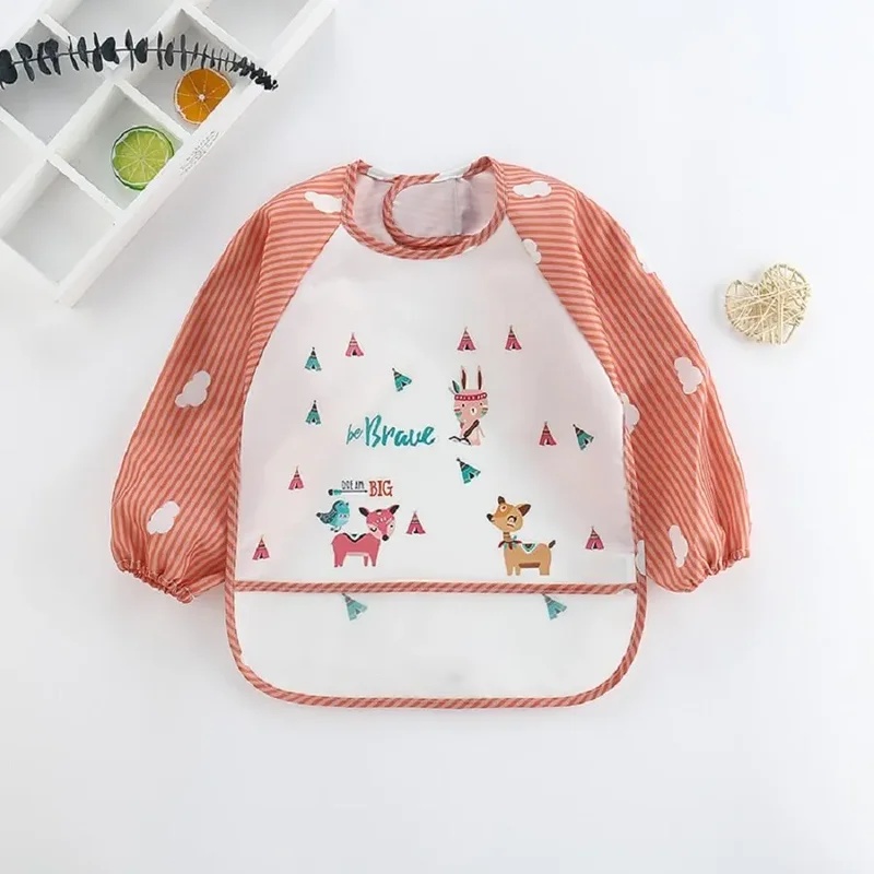 1-5 Peças Babadores de Manga C - Bib Long Sleeve avaliação e preço