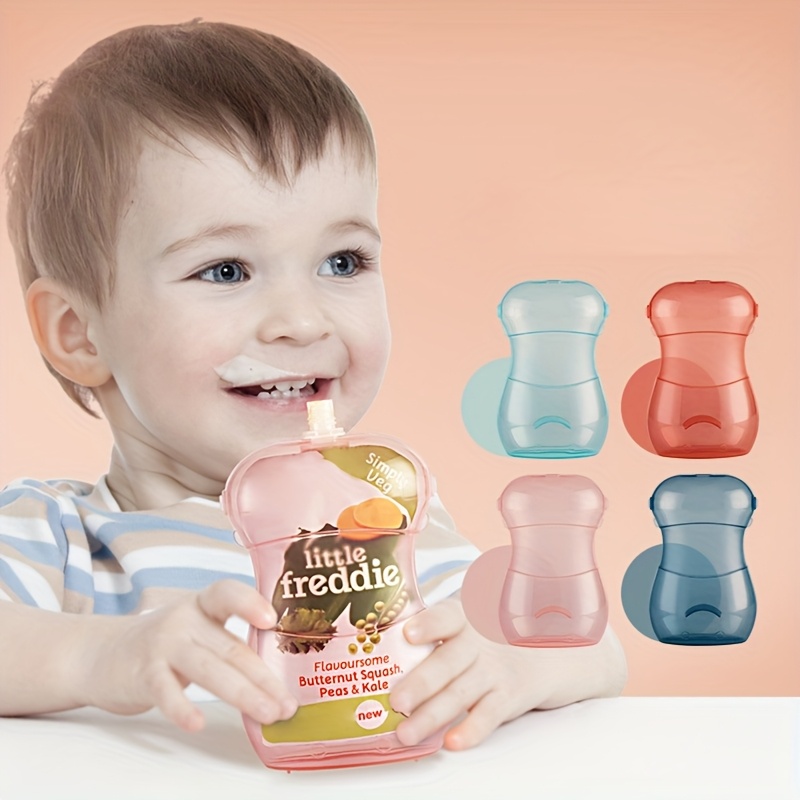 Bolsa para alimentos à prova d - Baby Food Pouches Reusable avaliação e preço