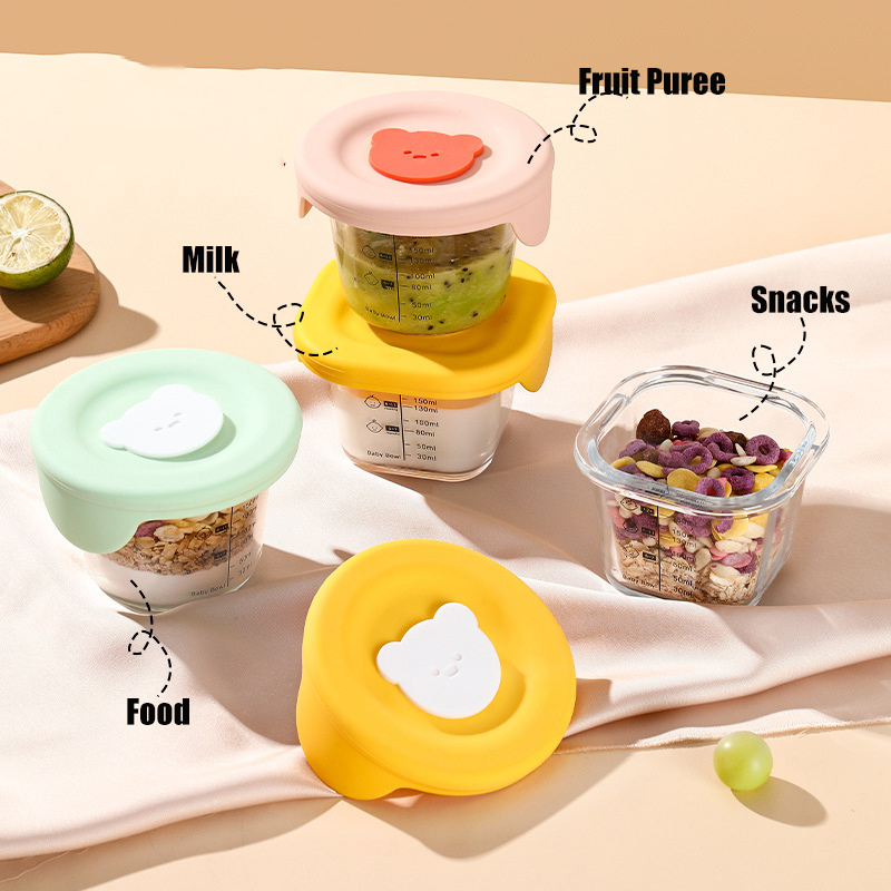 Frascos de vidro para armazena - Baby Food Hero avaliação e preço
