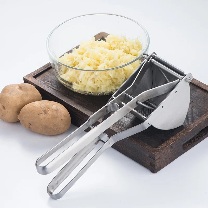 Aço inoxidável Potato Ricer pa - Baby Food Masher avaliação e preço