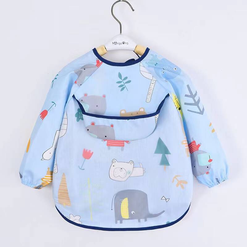 Babadores para bebês infantis, - Bib Long Sleeve avaliação e preço