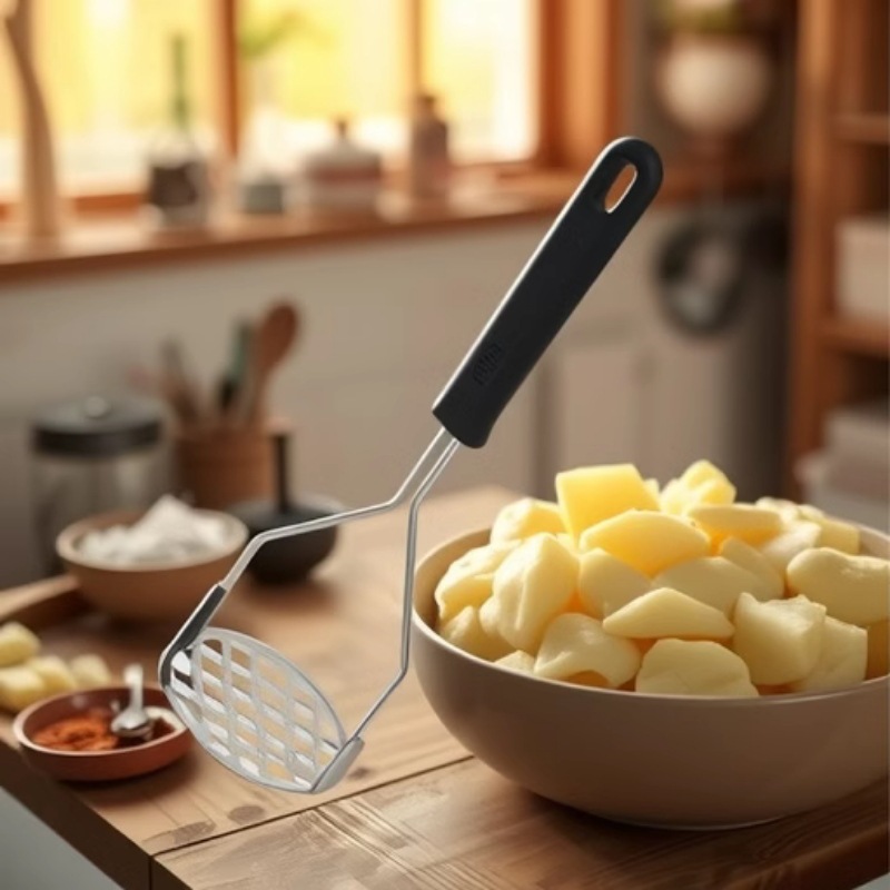 Empurrador de batata de aço in - Baby Food Masher avaliação e preço