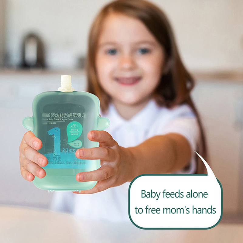 Recipiente reutilizável auto-a - Baby Food Pouches Reusable avaliação e preço